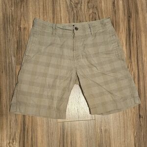The North Face Tan Flat Front Shorts